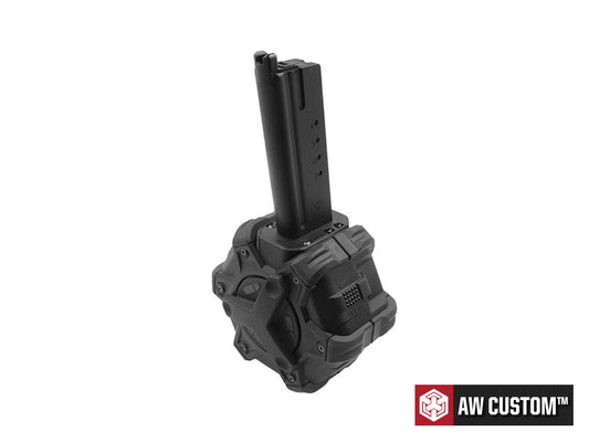 AW CUSTOM Desert Eagle Series 350rds Drum Magazine.