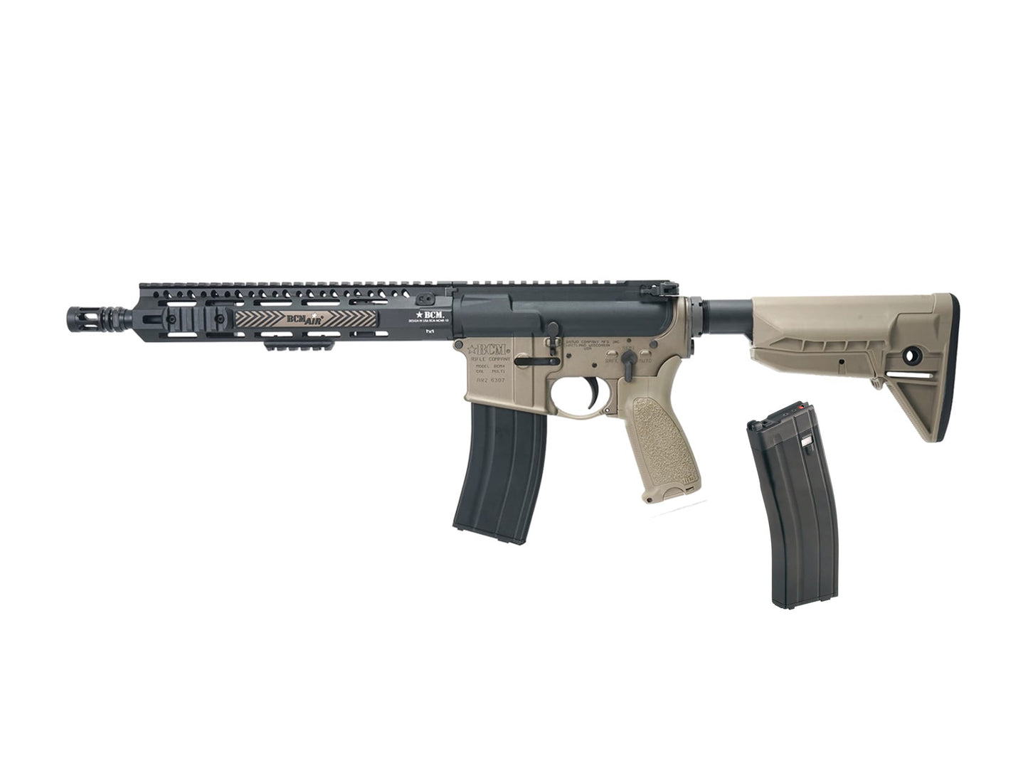 BCM | VFC MK2 MCMR 11.5" 2-Tone V3 システム ガスブローバック ライフル.