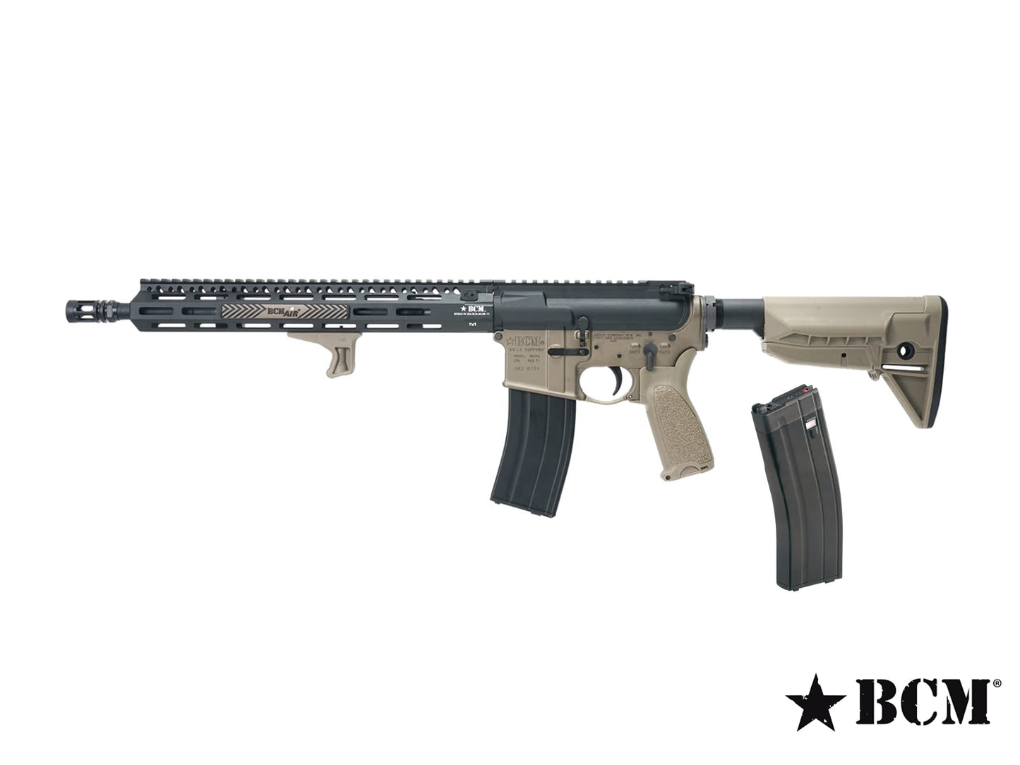 BCM | VFC MK2 MCMR 14.5" 2-Tone V3 システム ガスブローバック ライフル.