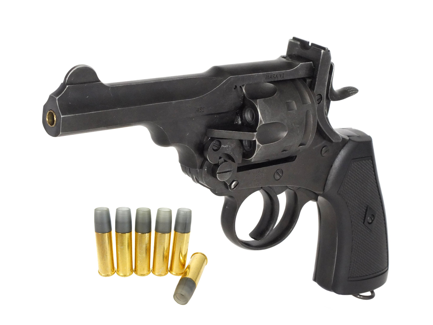 GUN HEAVEN ウェブリー MKVI 4インチ 中折れ式 CO2ガスリボルバー メタルパーツ セット.