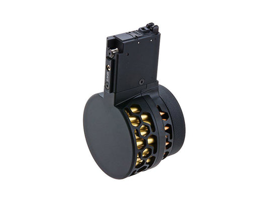 DYTAC X-15タイプ 東京マルイ MWS M4 / AR-15 シリーズ ライフル 用 100連 ガスドラム マガジン.