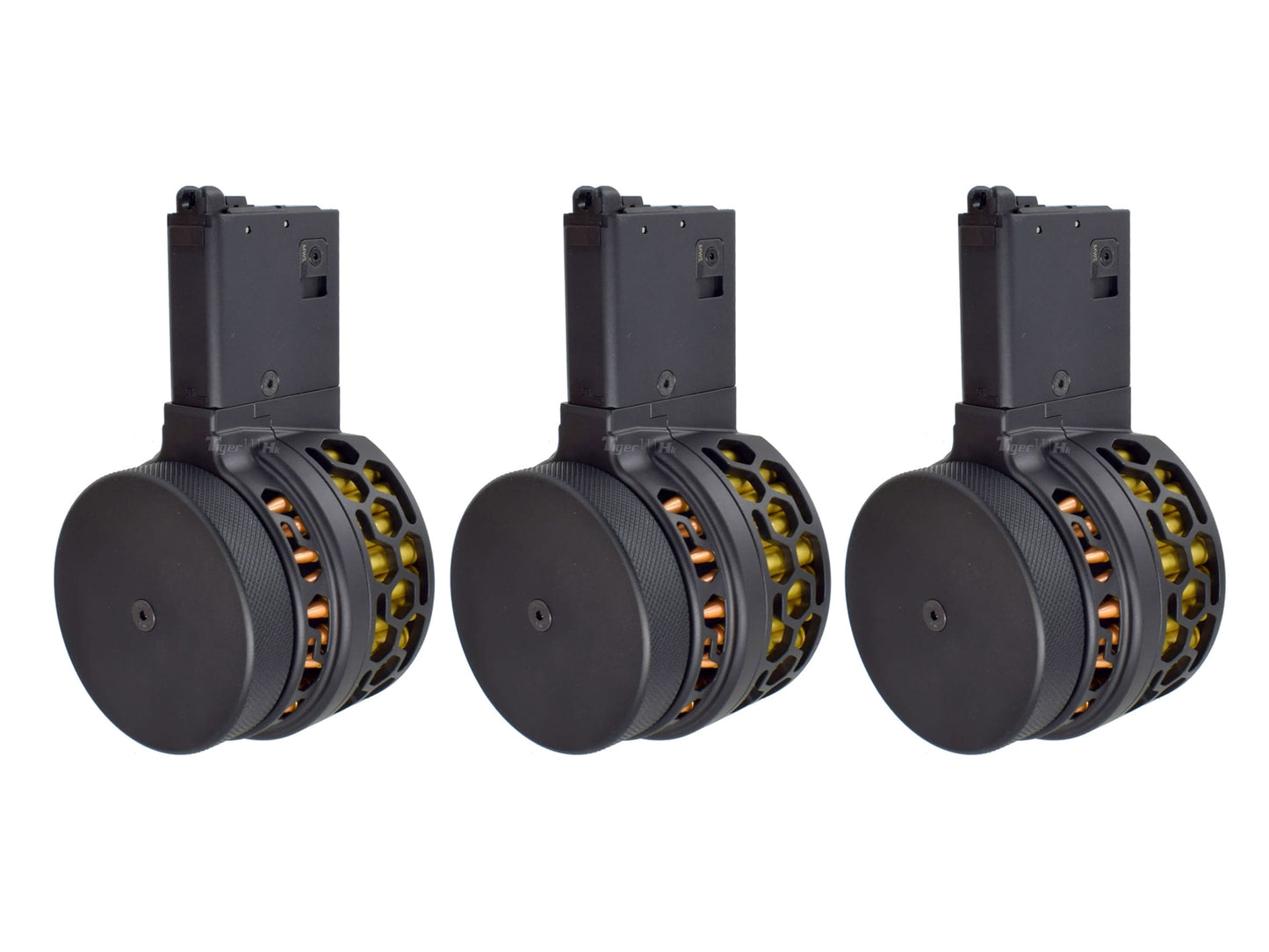 DYTAC X-15タイプ 東京マルイ MWS M4 / AR-15 シリーズ ライフル 用 100連 ガスドラム マガジン.