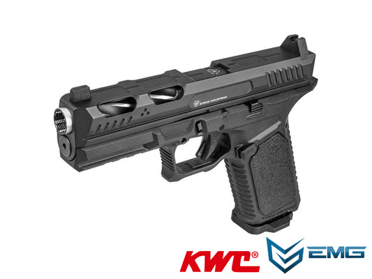 EMG Strike Industries Licensed ARK ( STRIKE Frame ) CO2 Gas Blowback Handgun.