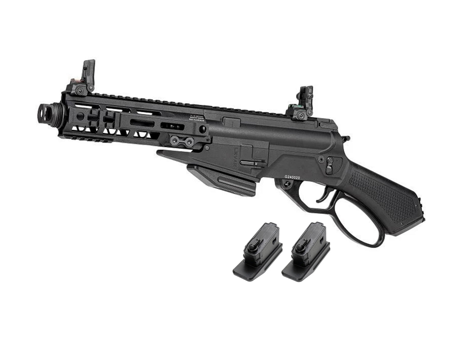 G&G LevAR-7 7inch Leveraction Airsoft Gas Rifle.