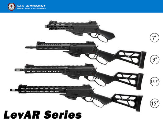 G&G LevAR-13.5 13.5インチ バージョン レバーアクション ガスライフル.