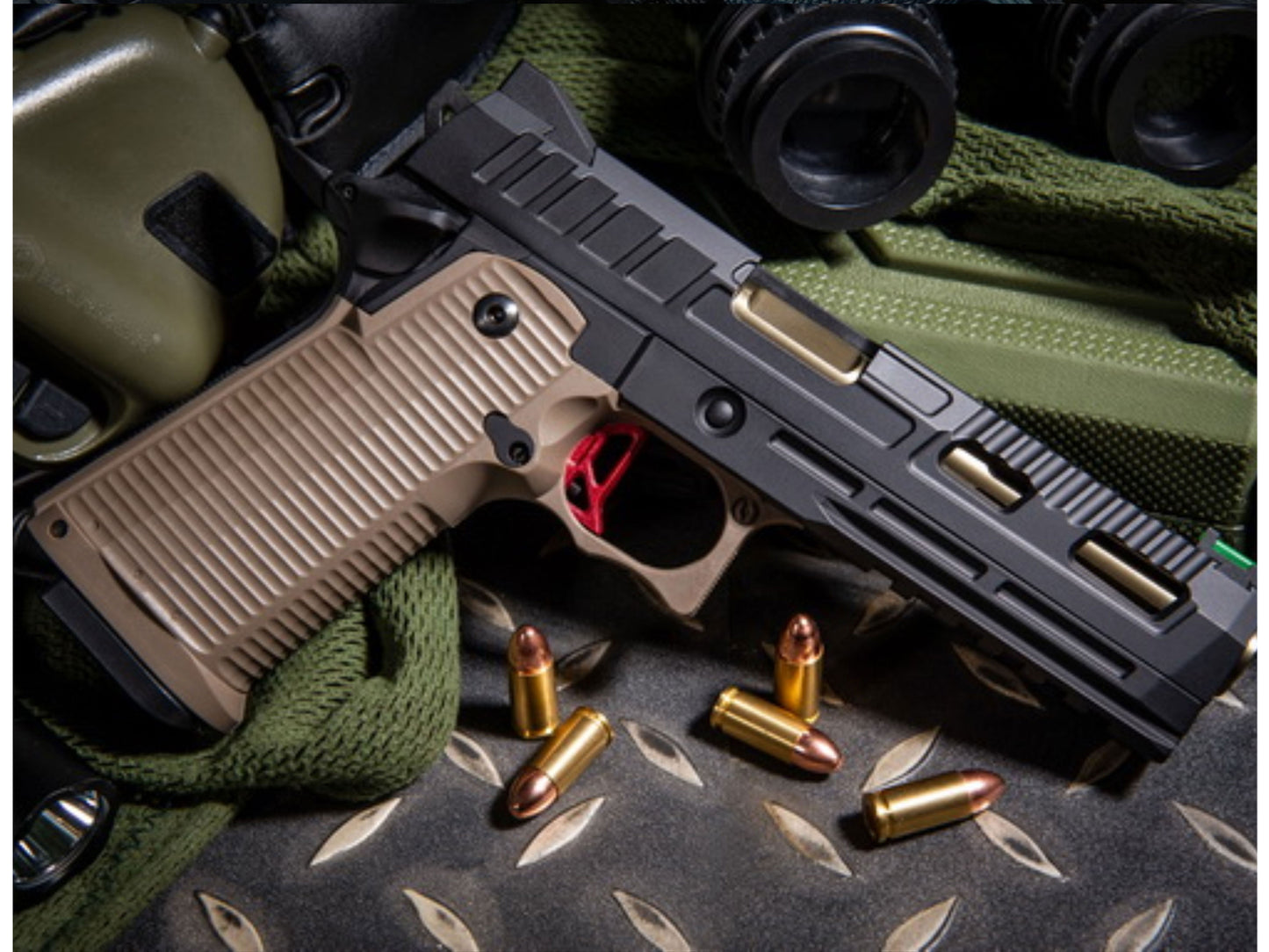 KJ WORKS KP-19S ハイキャパ ガスブローバック ハンドガン. ( GAS バージョン ).