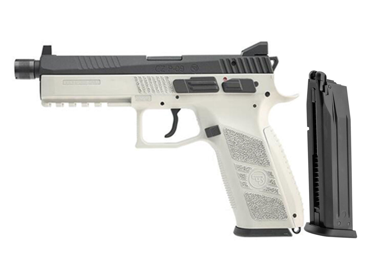 KJ WORKS CZ P-09 Duty ガスブローバック ハンドガン.
