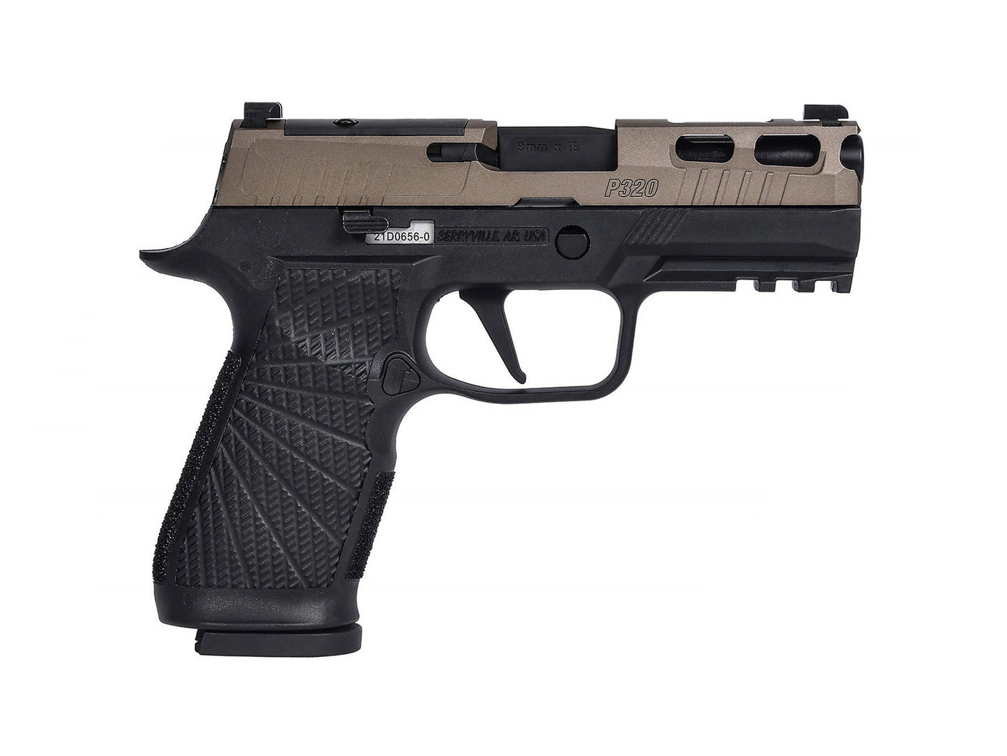 Parabellum SIG P320 PRO 3.9インチ ウィルソン・コンバット カスタム ガスブローバック ハンドガン.