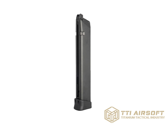 TTI AIRSOFT G シリーズ アルミCNC ガスブローバック 用 50発 ロングマガジン.