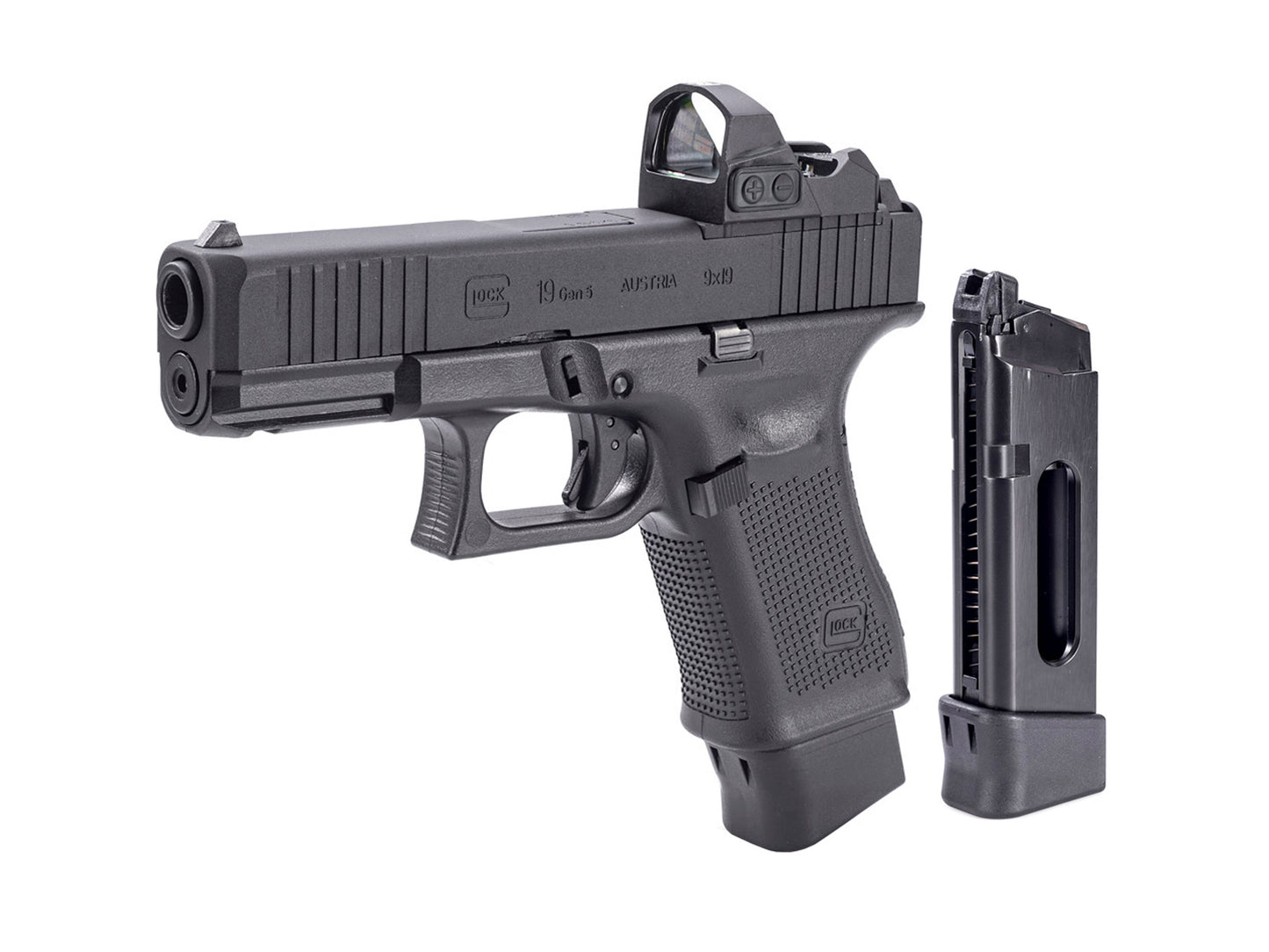 UMAREX | SRC グロック 19 GEN5 MOS CO2 ガスブローバック ハンドガン.