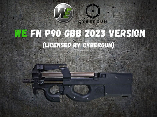 CYBERGUN | WE FN Licensed P90 2023 バージョン ガスブローバック サブマシンガン.