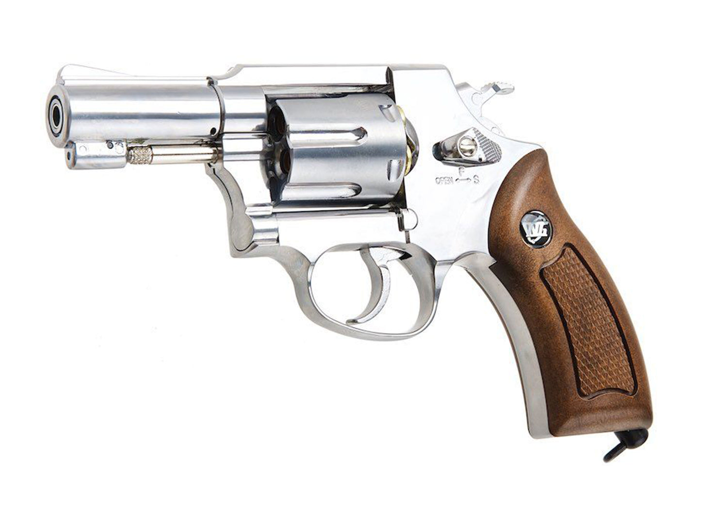 WG スポーツ-7 731 シェリフ M36 2.5インチ ブラウングリップ バージョン CO2ガスリボルバー メタルパーツ セット.