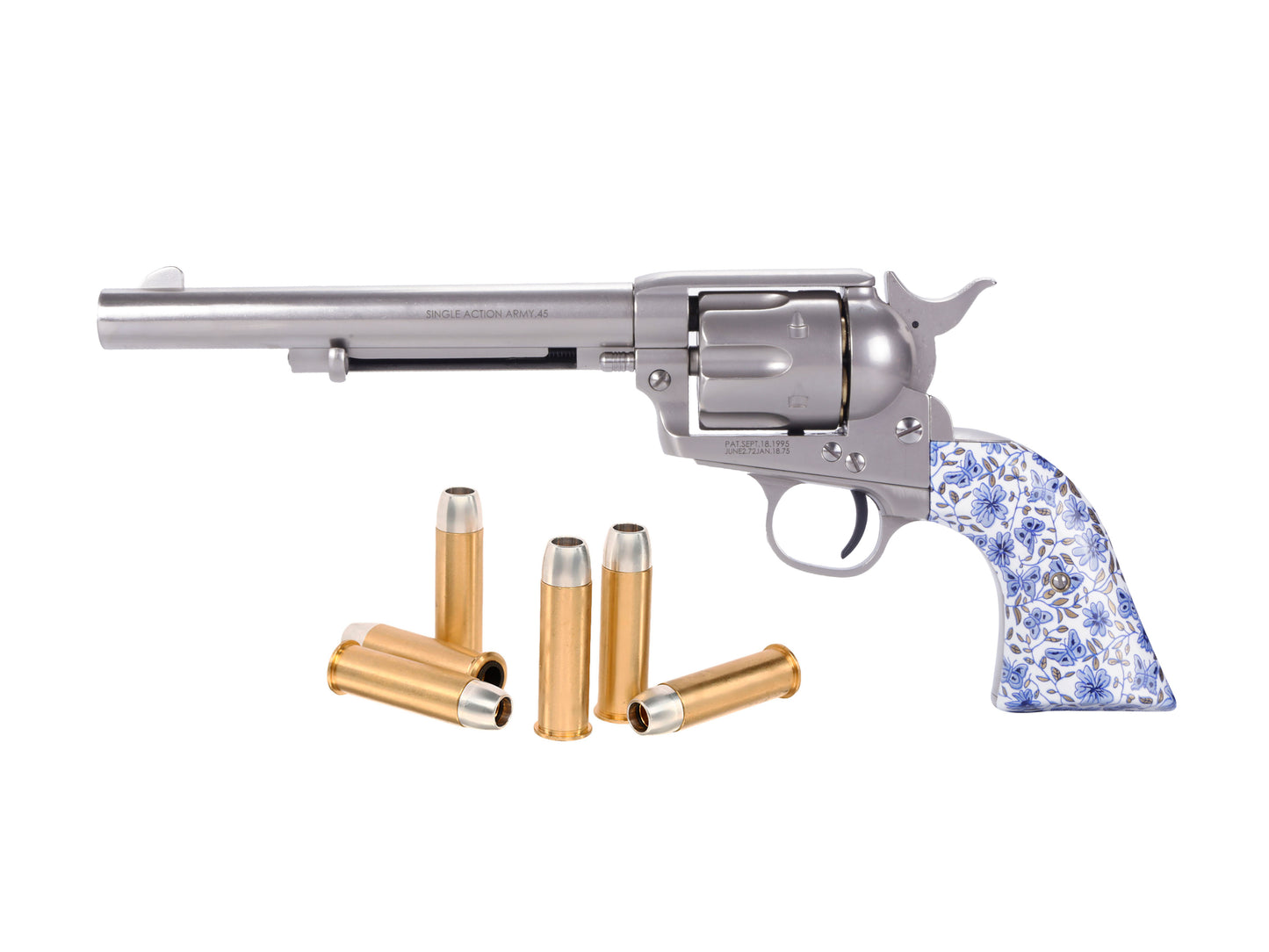 KING ARMS コルト SAA .45 6インチ ピースメーカー ガスリボルバー メタルパーツセット.