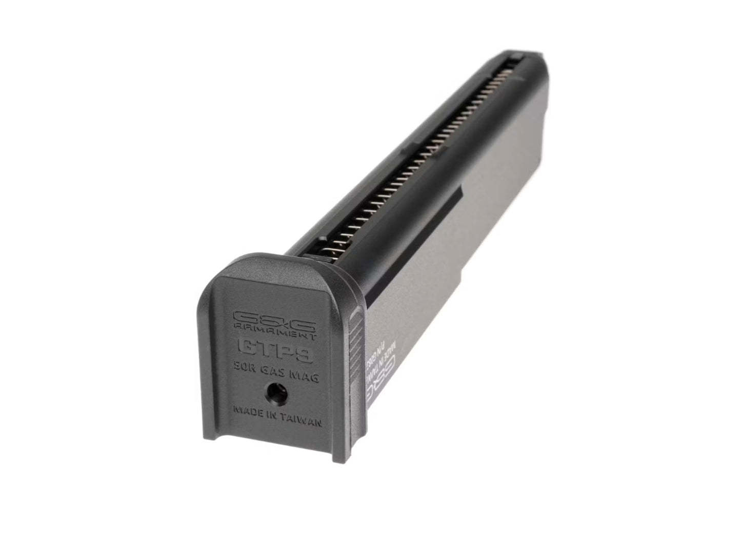 G&G GTP9 / SMC-9 シリーズ ガスブローバック用 50発 軽量 ロングマガジン.