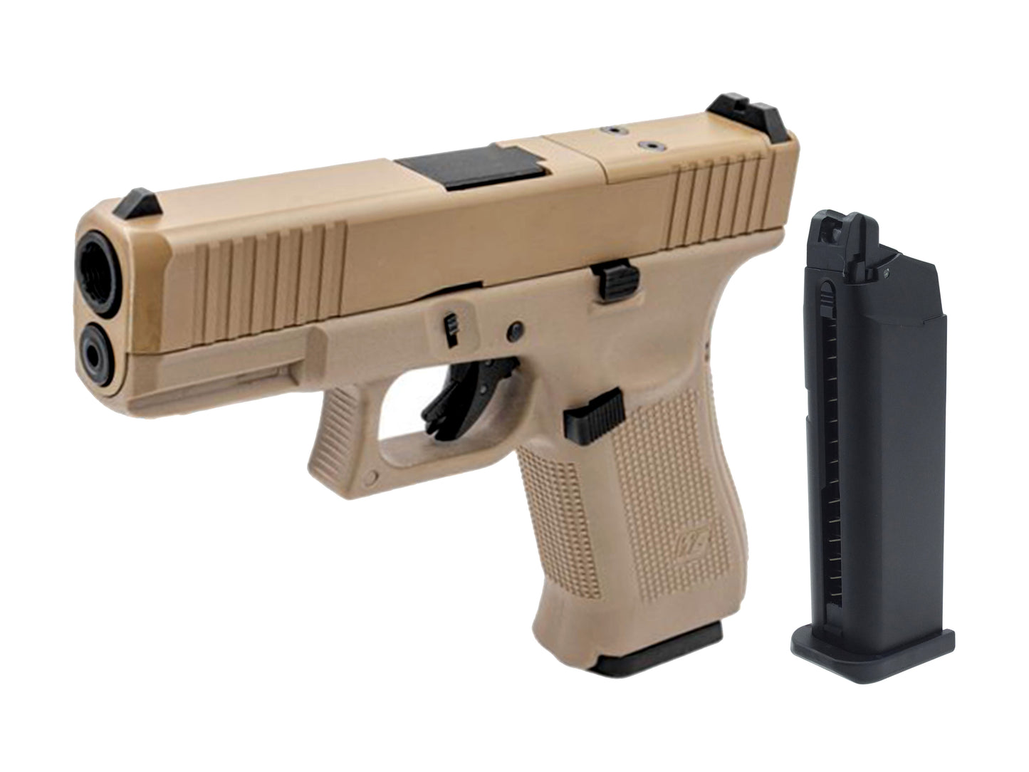 WE グロック19 G19 GEN5 MOS ガスブローバック ハンドガン.