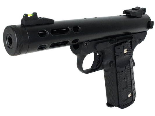 WE ギャラクシー Galaxy 1911 A ブラック フレーム Ver. ガスブローバック ハンドガン メタルパーツ セット.