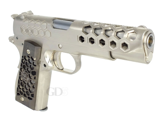 WE M1911A1 ヘックス カット スタイル Hex Cut Style ガスブローバック ハンドガン メタルパーツセット.