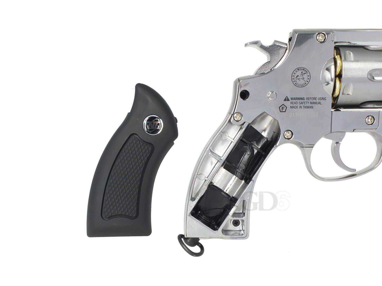 WG スポーツ-7 733 シェリフ M36 2インチ CO2ガスリボルバー メタルパーツ セット.