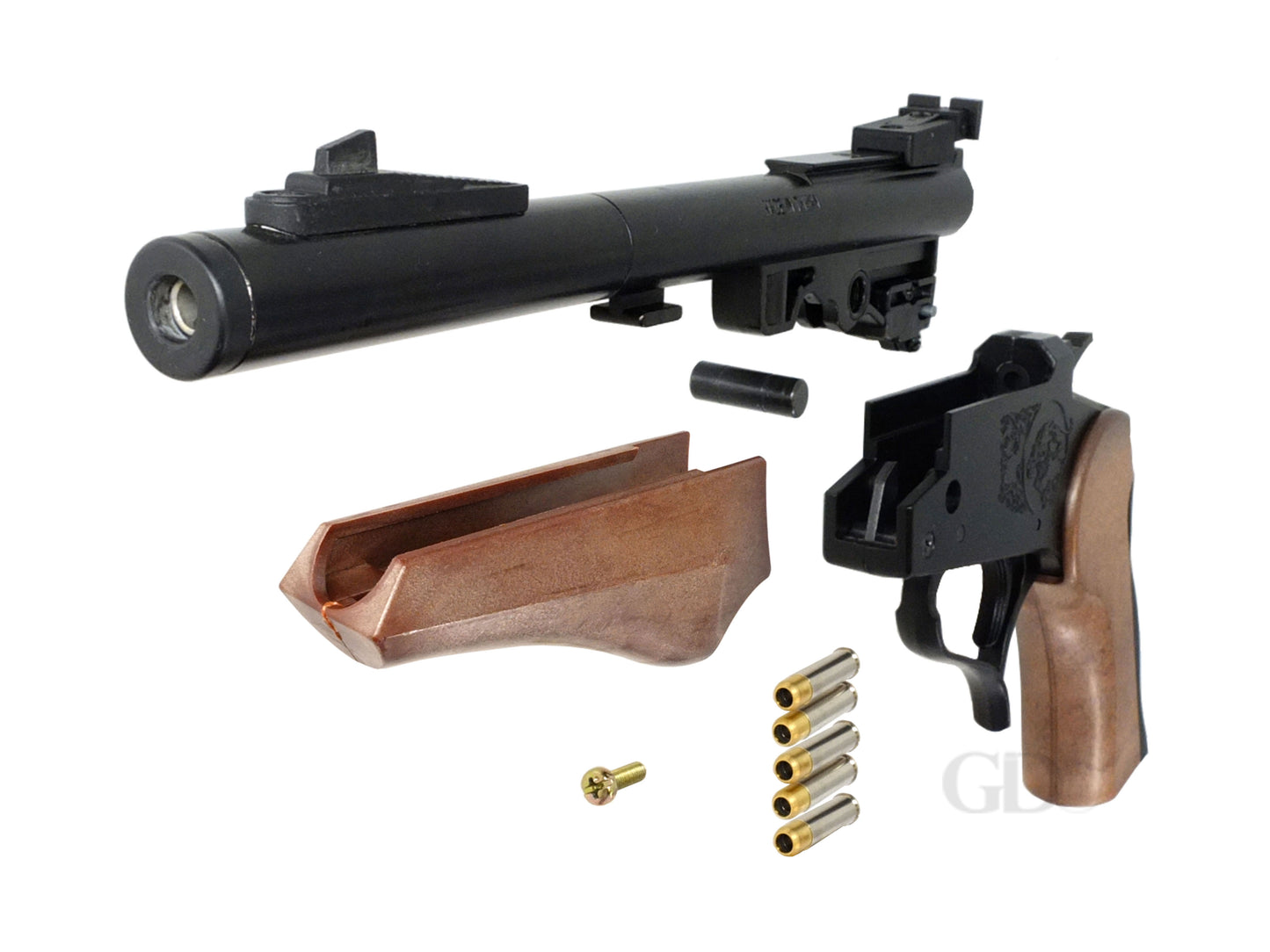 FS 華山 ターゲット TARGET 8インチ 中折れ式 エアソフト ガスハンドガン メタルパーツセット.