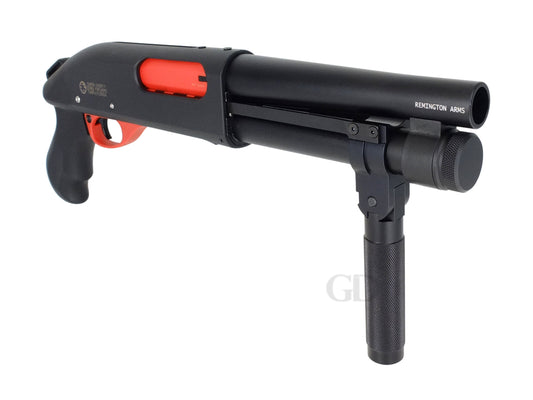 AKA R2 ゲルブラスター レミントン Remington M870-スーパーショーティ リアルシェル エアー ポンプアクション式 ショットガン.