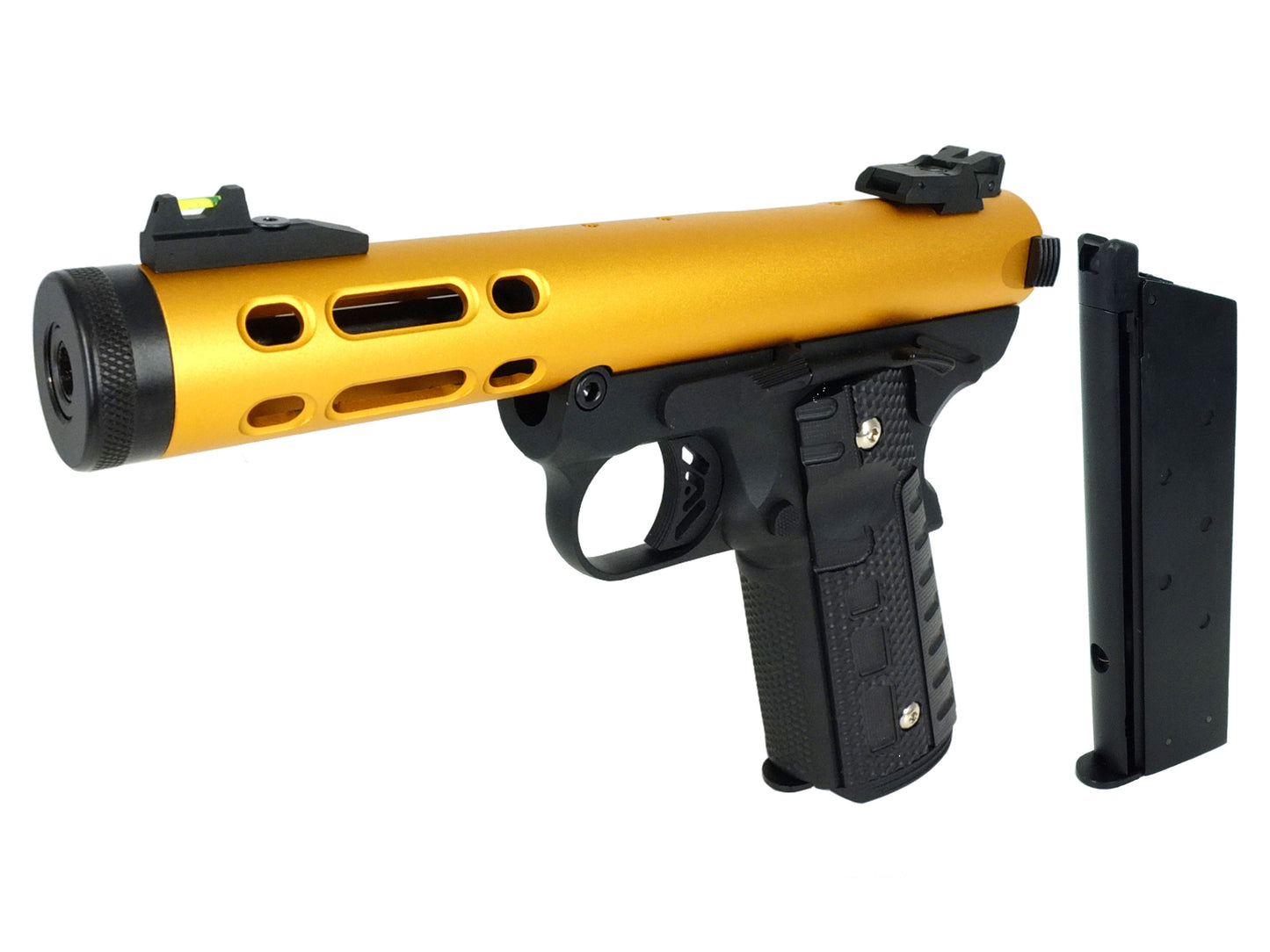 WE ギャラクシー Galaxy 1911 A ブラック フレーム Ver. ガスブローバック ハンドガン メタルパーツ セット.