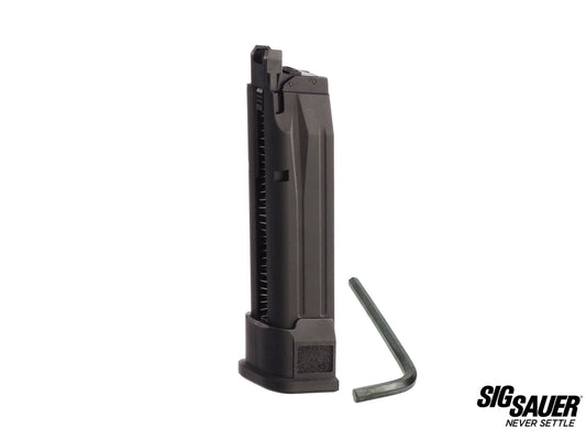 SIG AIR P320 M17 ガスブローバック 用 21発 CO2 スペアマガジン.