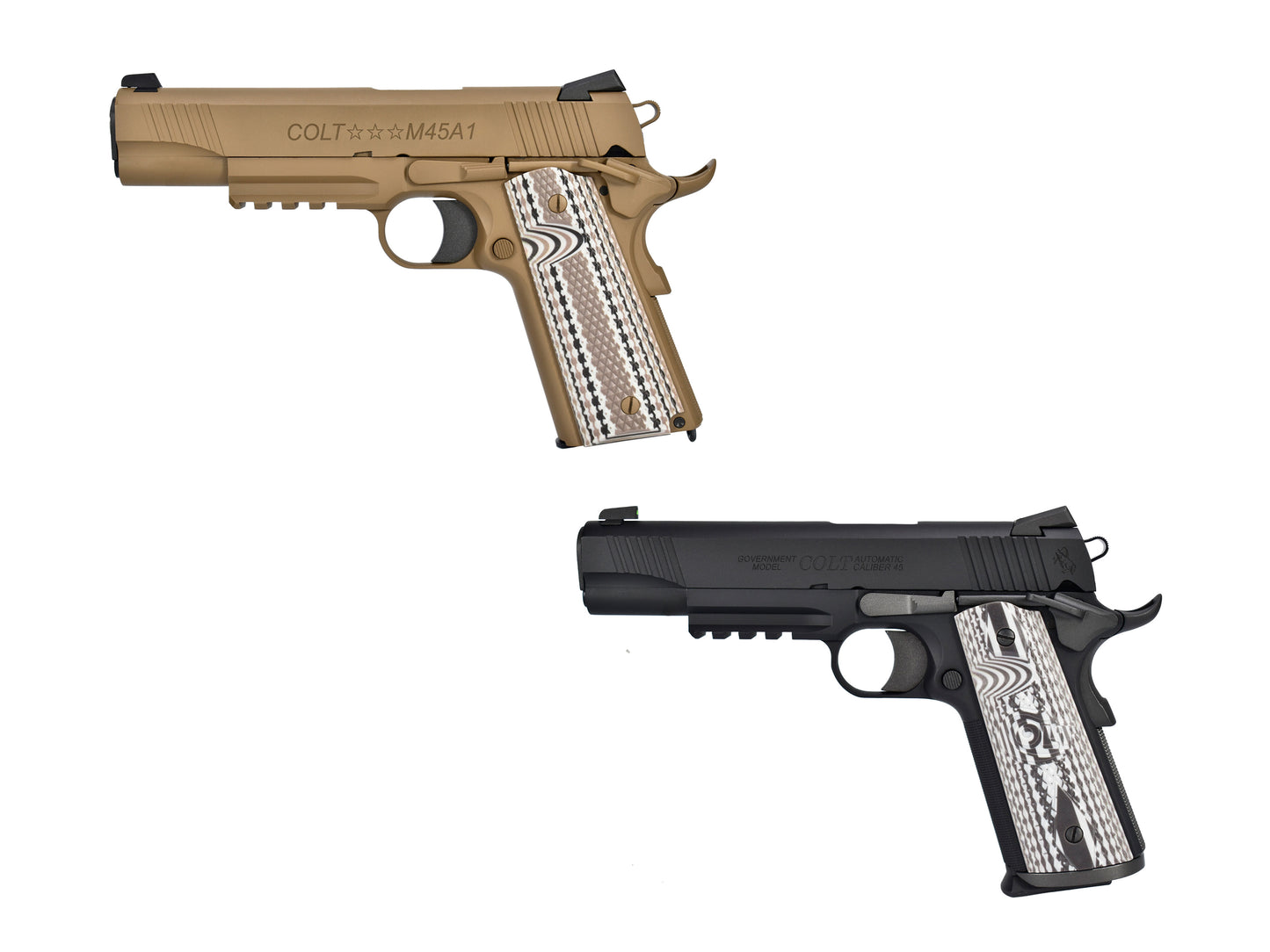 EMG CYBERGUN COLT Licensed コルト M45A1 ガスブローバック ハンドガン メタルパーツ セット.