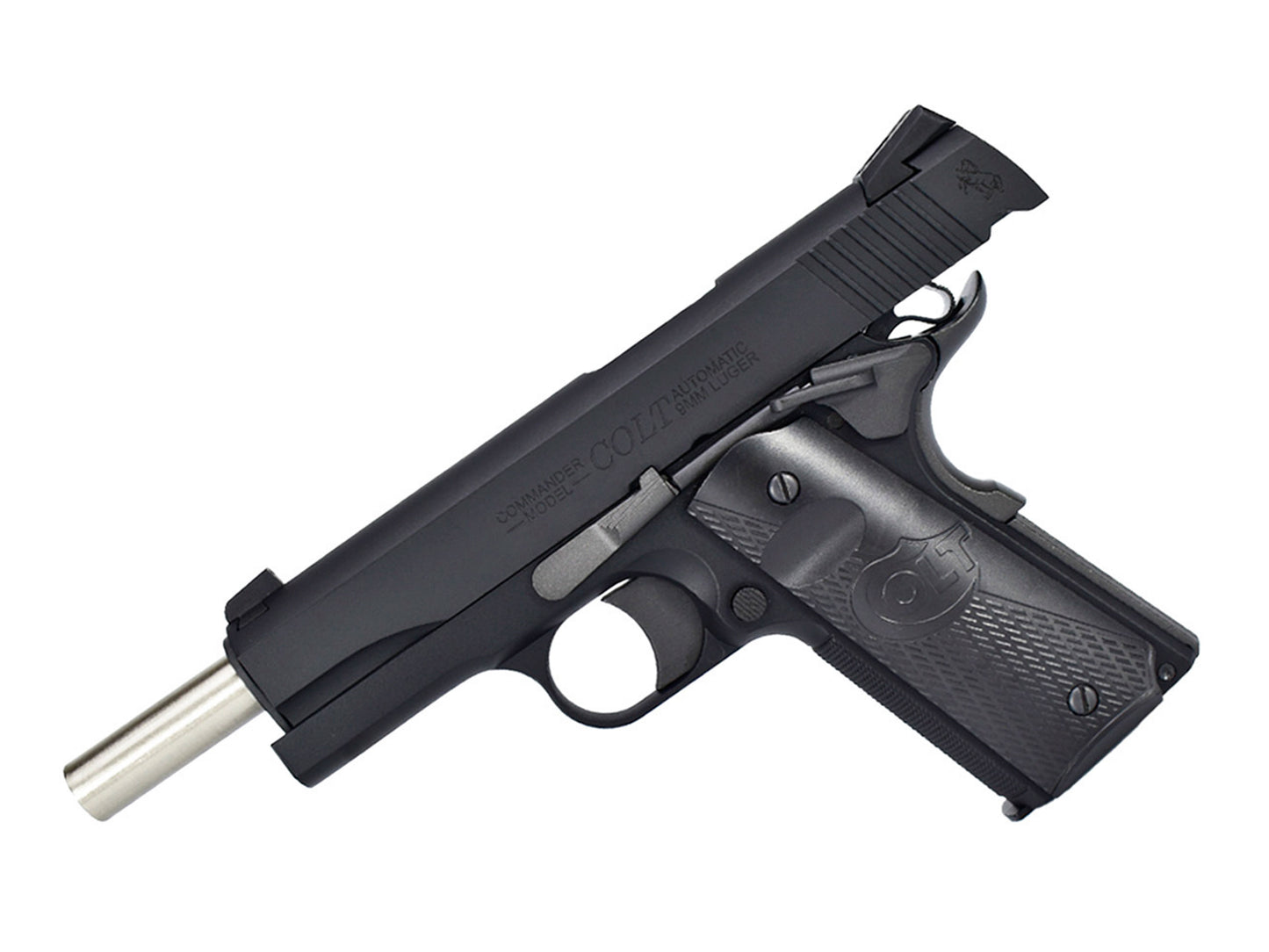 EMG CYBERGUN COLT Licensed コルト 1911 コンバット エリート コマンダー ガスブローバック ハンドガン メタルパーツ セット.