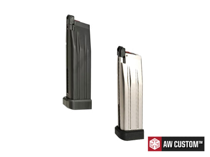 AW CUSTOM Hi-Capa ハイキャパ 5.1  ガスブローバック 用 30発 CO2 スペアマガジン.