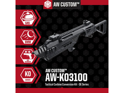 AW CUSTOM Desert Eagle Series Tactical Carbine Conversion Kit.