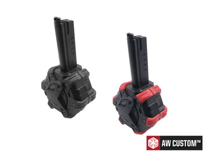 AW CUSTOM Desert Eagle Series 350rds Drum Magazine.