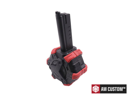 AW CUSTOM Desert Eagle Series 350rds Drum Magazine.