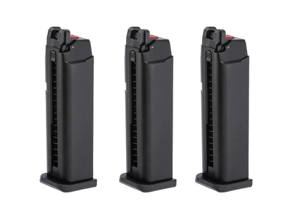 AW グロック17 G17 VX7 シリーズ ガスブローバック用 27発 スペアマガジン.