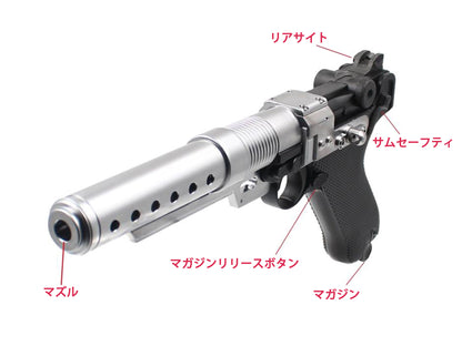 AW CUSTOM スター・ウォーズ A-180 ブラスター ガスブローバック ハンドガン メタルパーツ セット.