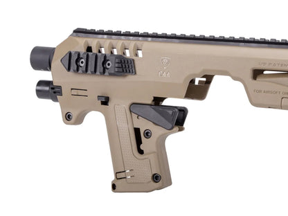 CAA Airsoft MICRO RONI G3 Pistol-Carbine Kit for P320 M17 & M18.