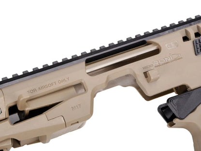 CAA Airsoft MICRO RONI G3 Pistol-Carbine Kit for P320 M17 & M18.