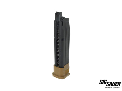 SIG AIR P320 M17 ガスブローバック 用 21発 スペアガスマガジン.