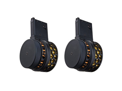 DYTAC X-15タイプ VFC M4 / AR-15 シリーズ ライフル 用 100連 ガスドラム マガジン.