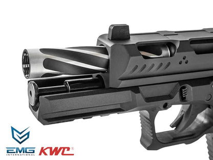 EMG Strike Industries Licensed ARK ( STRIKE Frame ) CO2 Gas Blowback Handgun.