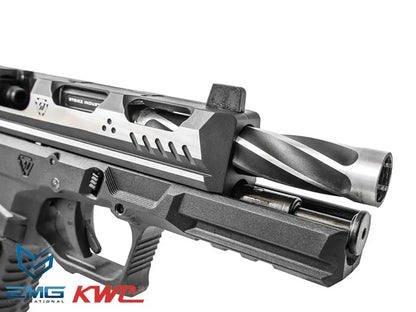 EMG Strike Industries Licensed ARK ( STRIKE Frame ) CO2 Gas Blowback Handgun.