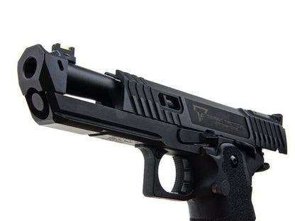 EMG | AW TTI Licensed JW4 2011 オールブラック【 フルオート 】ピット バイパー Pit Viper ガスブローバック ハンドガン (エアソフト トレーニング ハンドガン).