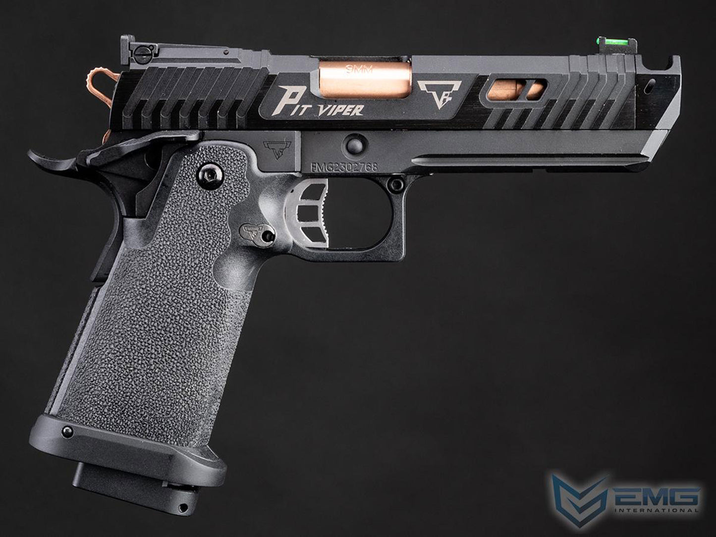 EMG | AW TTI Licensed JW4 2011【 フルオート 】ピット バイパー Pit Viper STD ガスブローバック ハンドガン (エアソフト トレーニング ハンドガン).