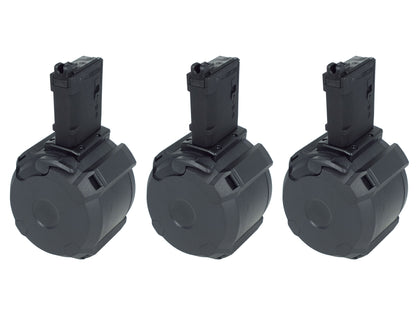 GK TACTICAL Tokyo Marui MWS M4 / AR-15 Series Gas Blowback 400rds Drum Magazine.
