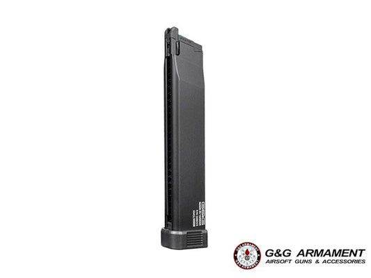 G&G STP45 シリーズ ガスブローバック用 50発 軽量 ロングマガジン.
