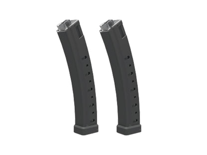G&G TGM R5 / MP5 シリーズ 電動ガン用 F.C.C.M Windowed 130発 スペアマガジン.