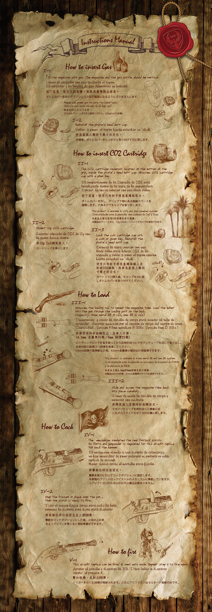 HFC フリントロックピストル ガスガン.