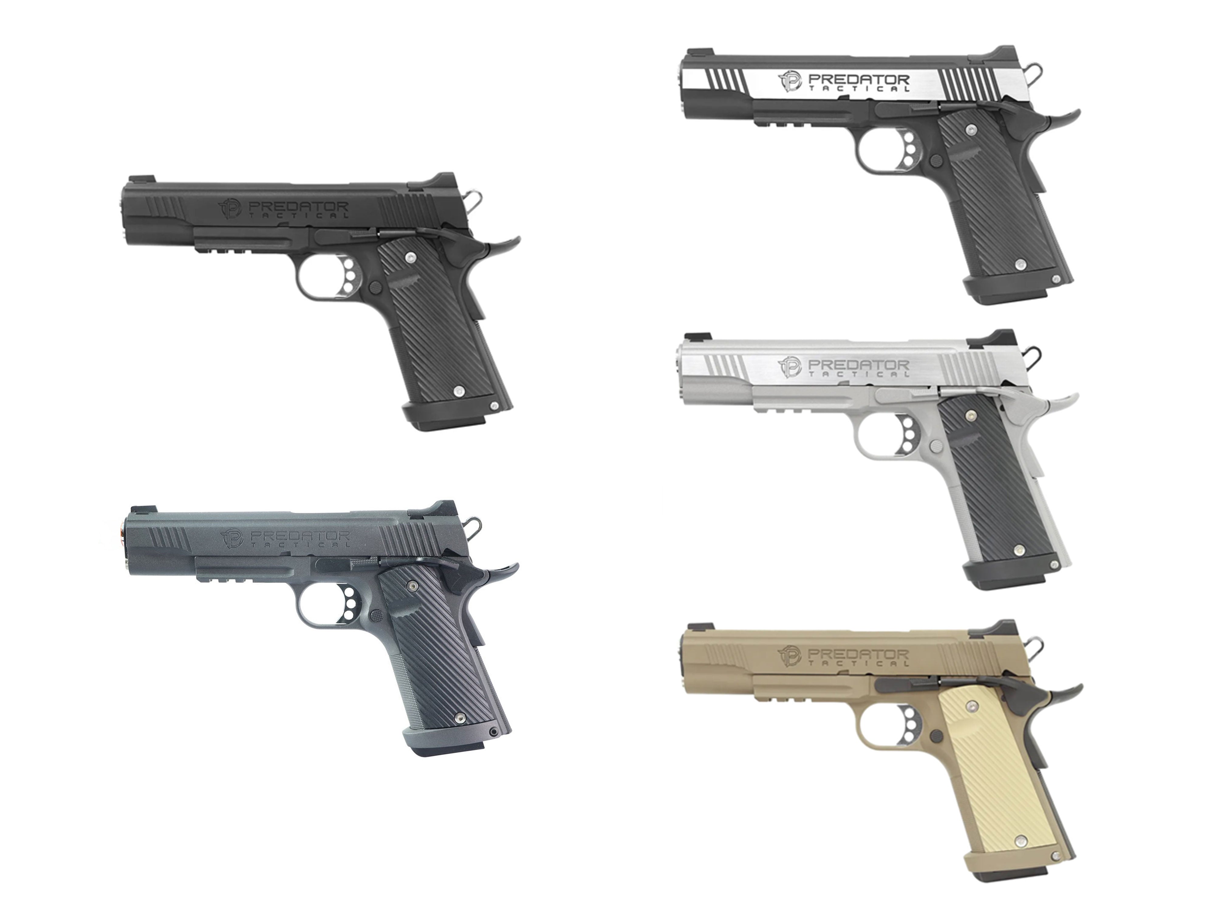 KING ARMS Predator Tactical Shrike 1911 Rail ガスブローバック