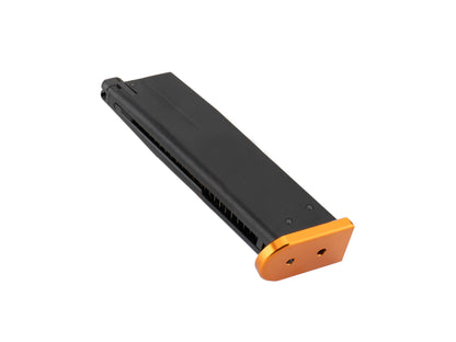 KJ WORKS CZ SHADOW 2 シリーズ 用 26発 ガスブローバック スペアマガジン.(OR)