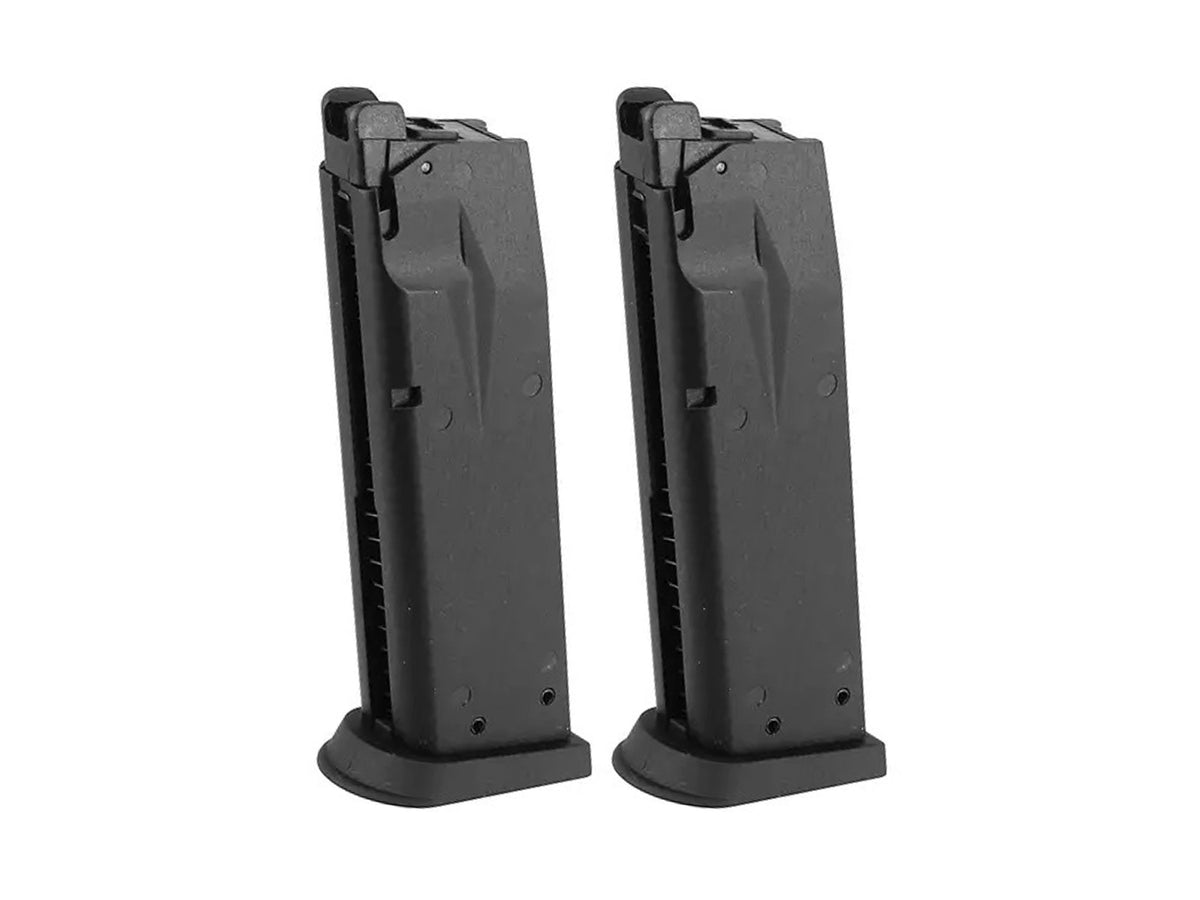 KJ WORKS KP-02 P229 ガスブローバック 用 24発 スペアマガジン.