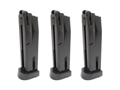 KJ WORKS M9 / M92F シリーズ 24発 ガスブローバック用 スペアCO2マガジン.